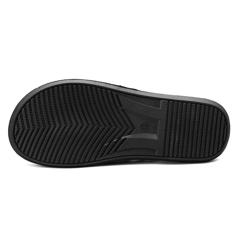 2023 summer men's fashionable flip-flops with four ropes