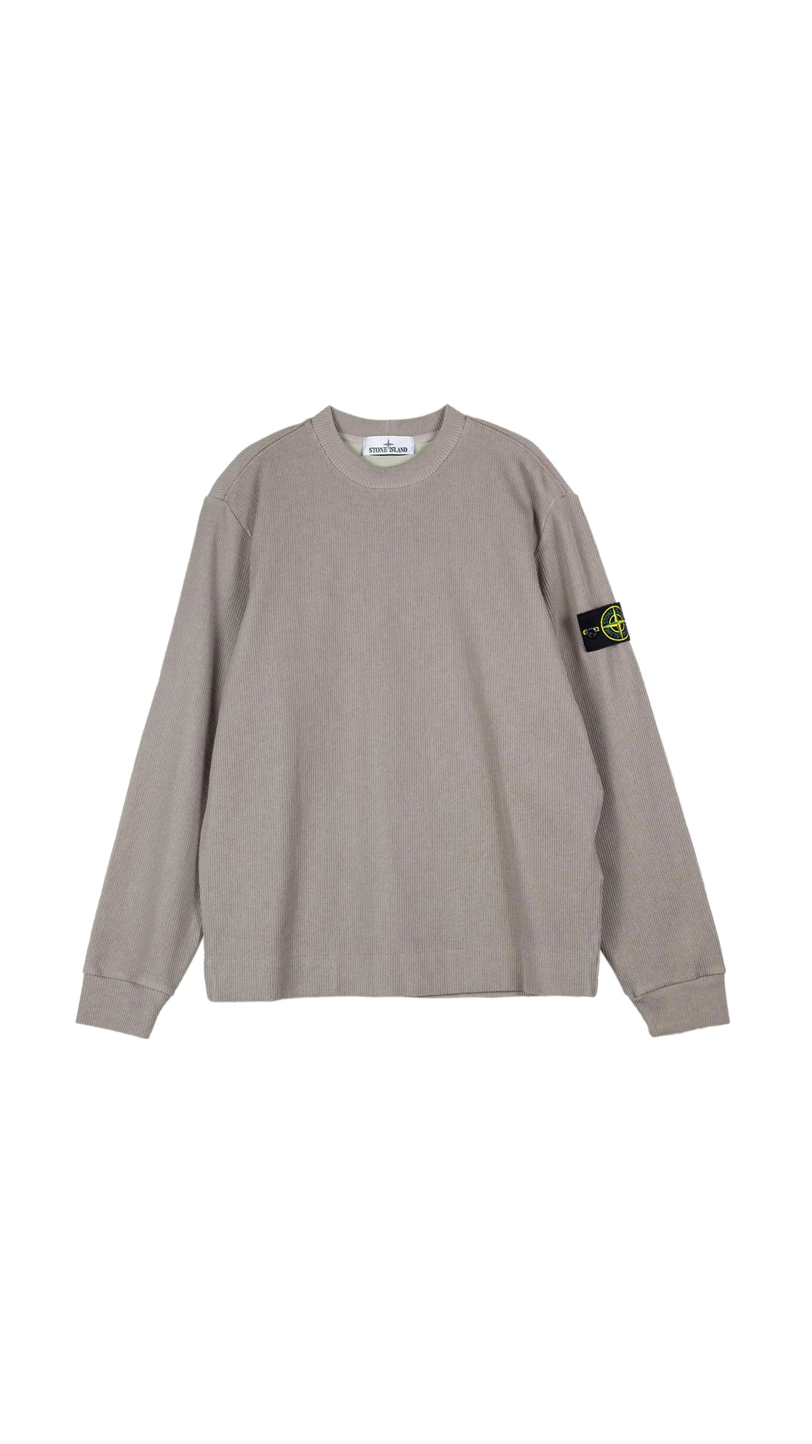 66060 'Old' Treatment Sweatshirt - Dove Grey