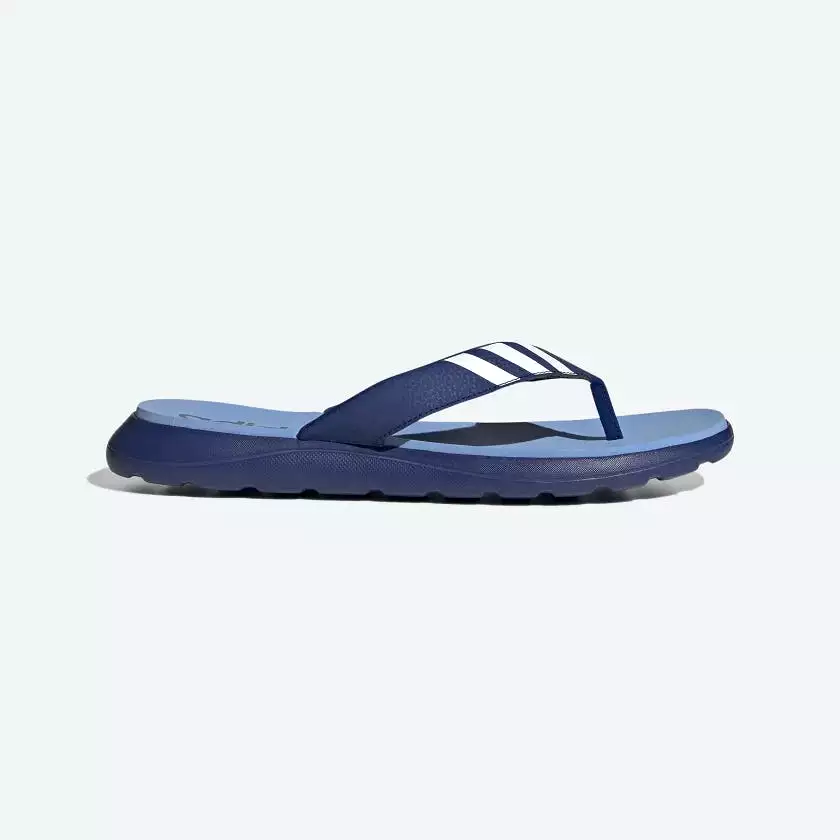 Adidas Men's Flip-Flops - Victory Blue/Cloud White - Comfortable and Stylish