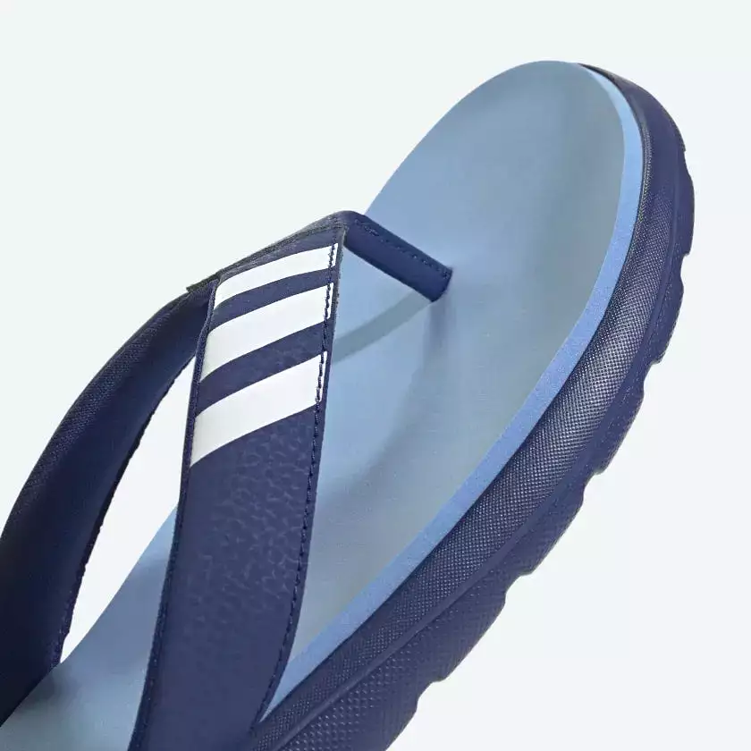 Adidas Men's Flip-Flops - Victory Blue/Cloud White - Comfortable and Stylish