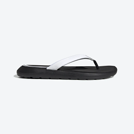 Adidas Women's Flip-Flops - Black/White Comfortable & Stylish