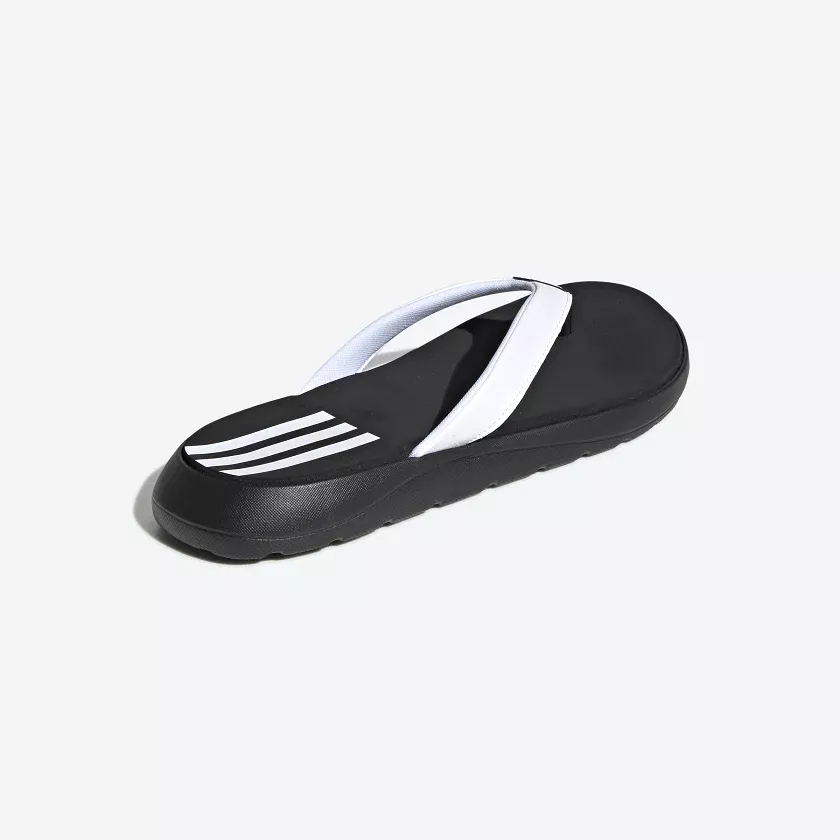 Adidas Women's Flip-Flops, Stylish Comfortable Black/White