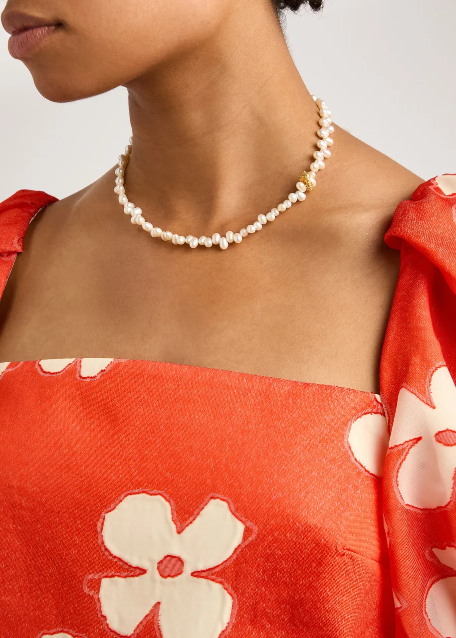 ALIGHIERI Calliope pearl choker - Shop now for elegant pearl chokers