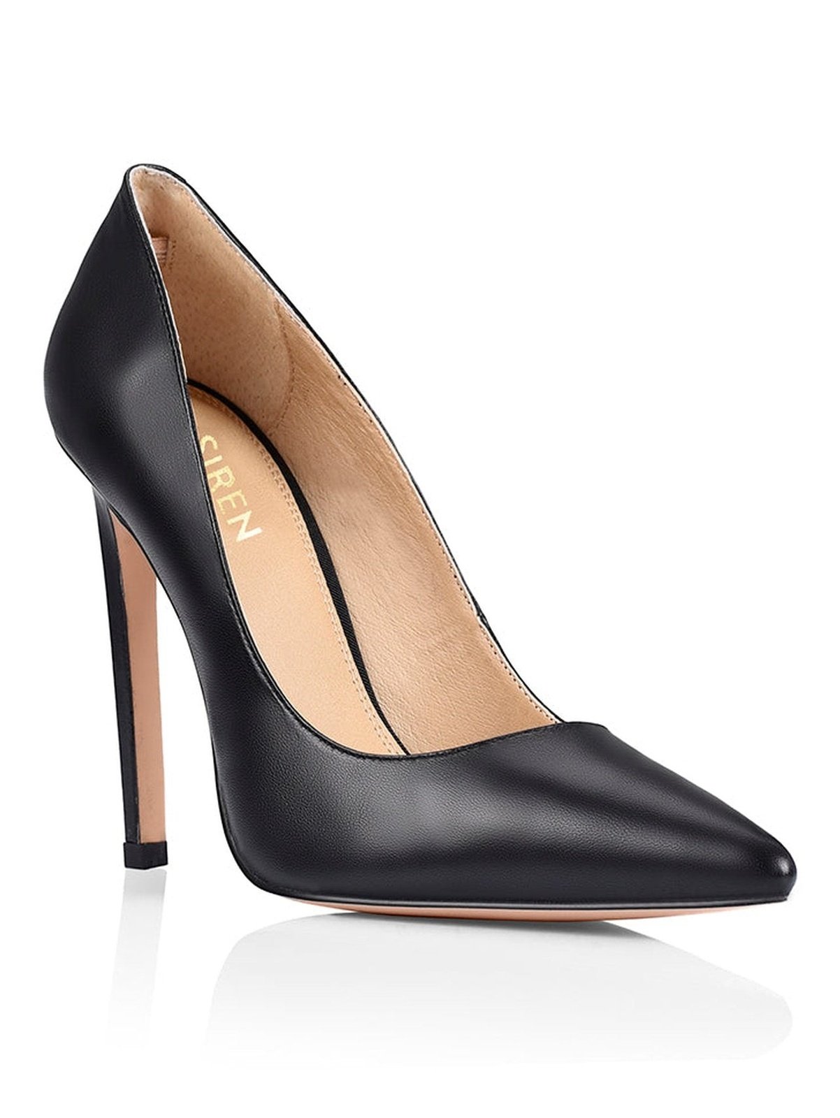 Anabelle Black Stiletto Pumps