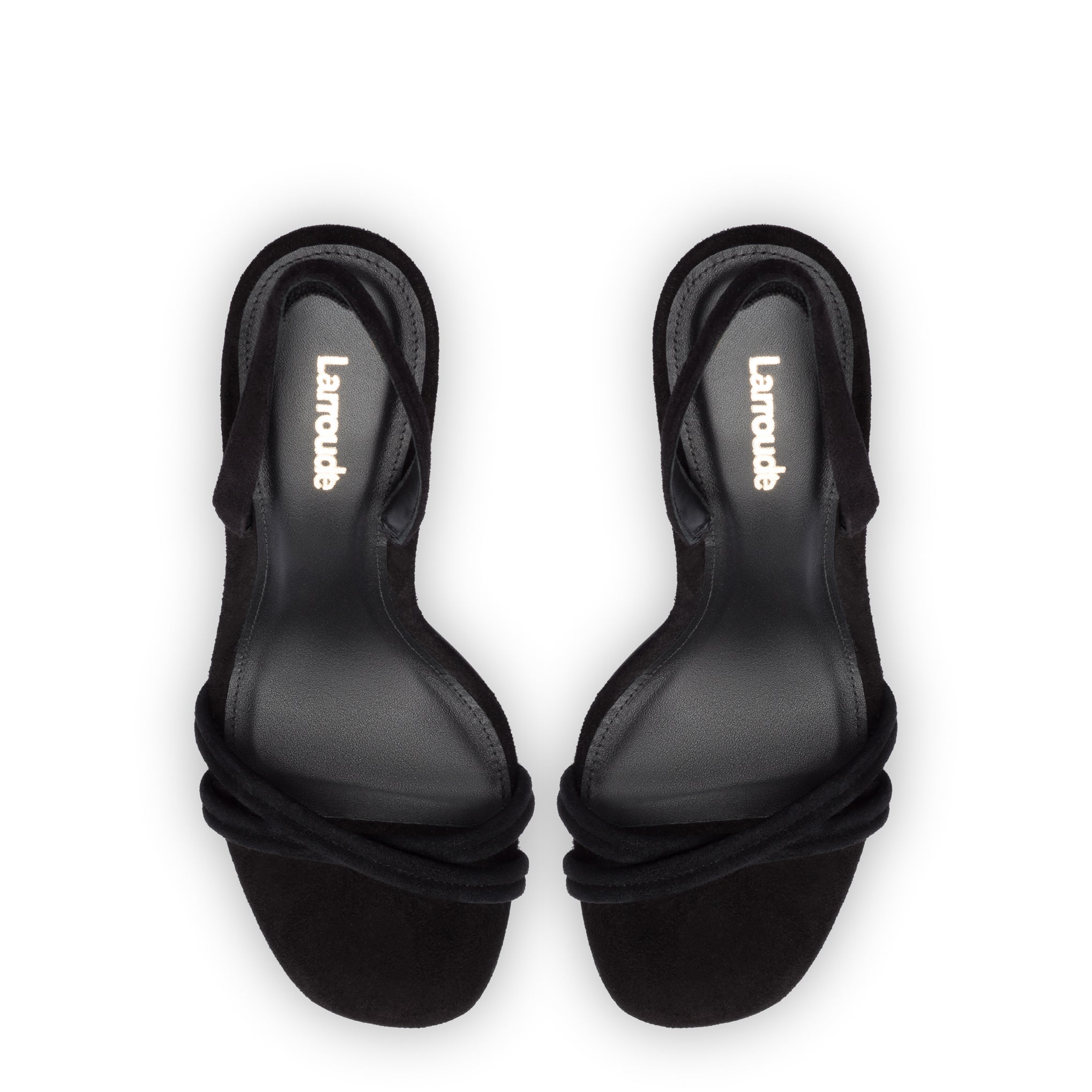 Annie Black Suede Sandal | Shop Now