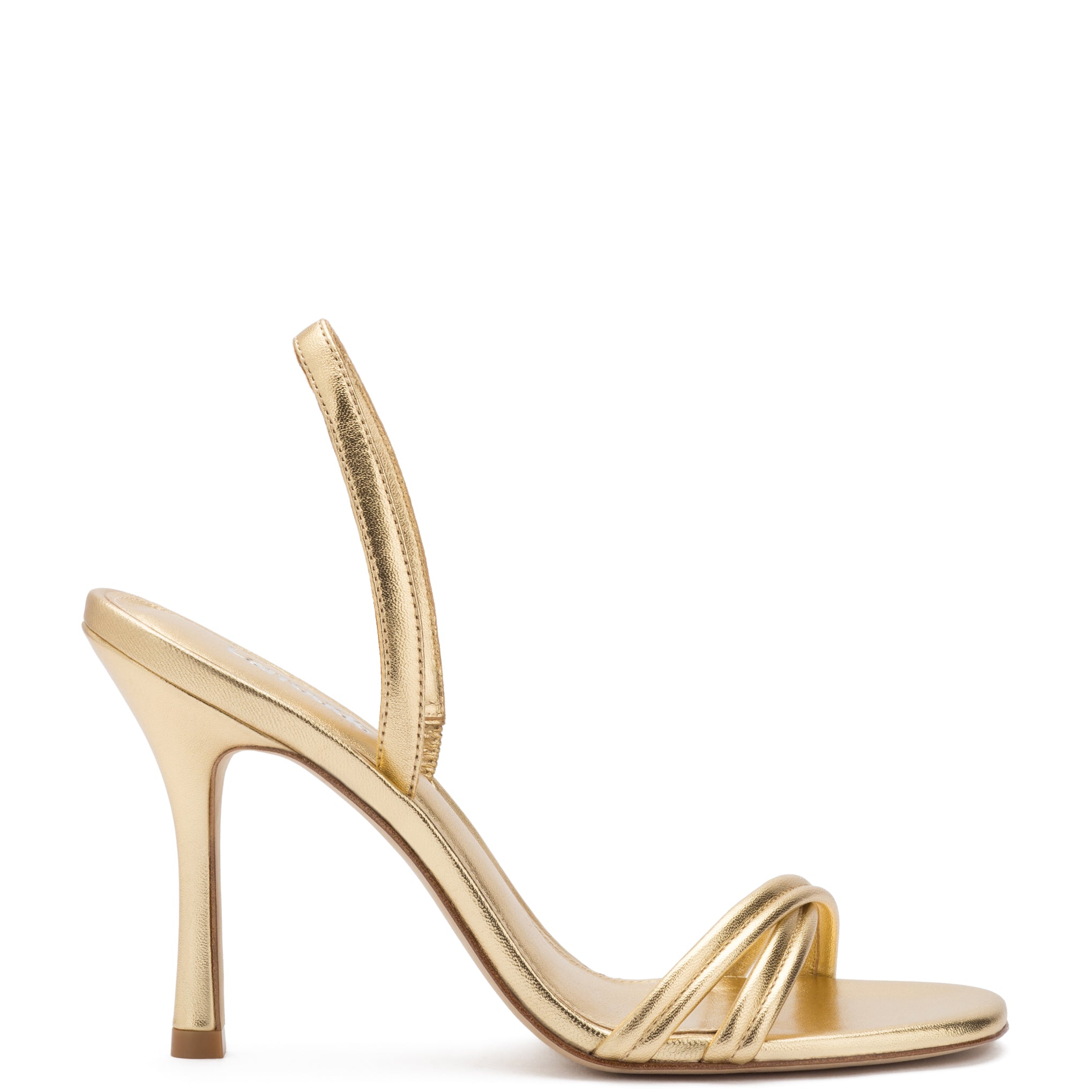 Annie Sandal Gold Metallic Leather