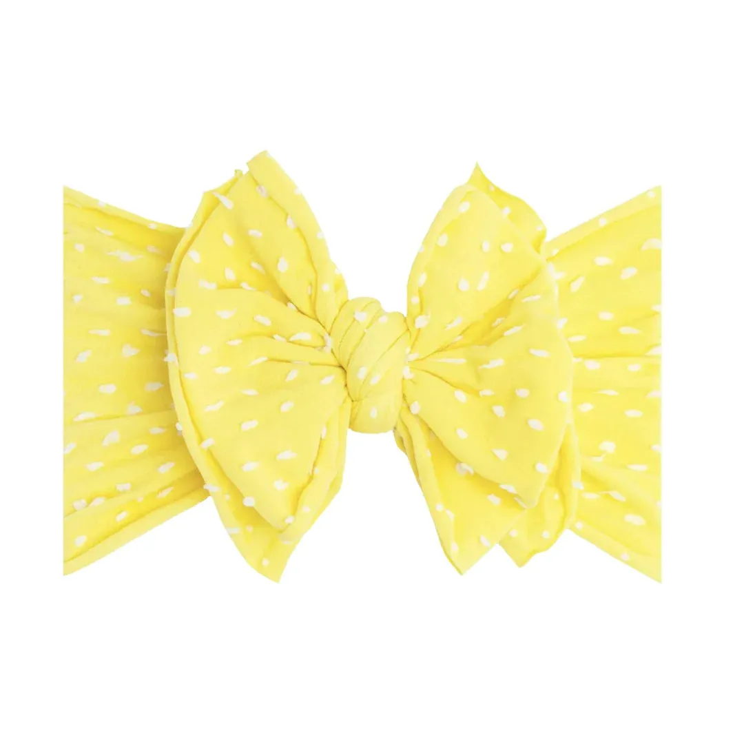 Baby Bling Headbands | Meringue Dot Shab-Bow-Lous - Stylish Baby Accessories