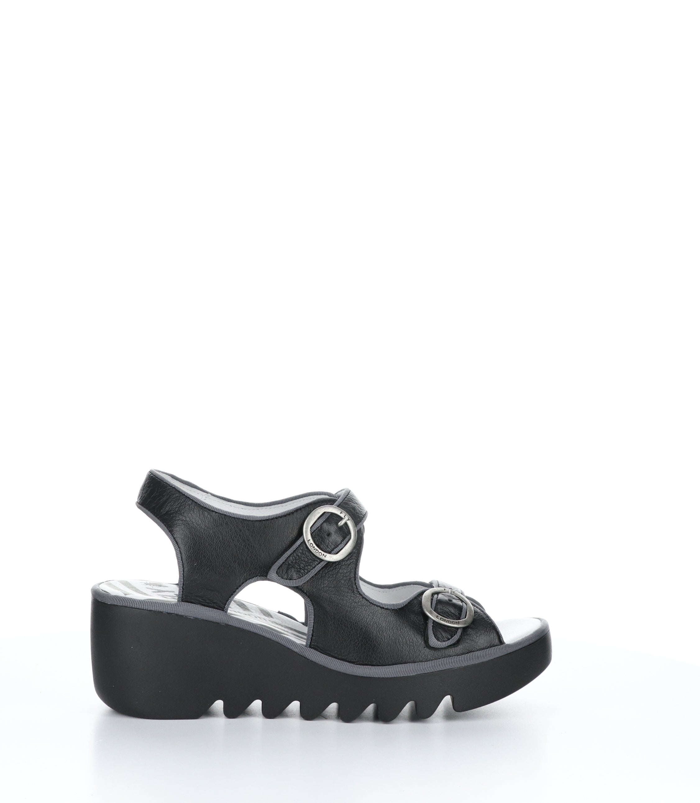 BARA355FLY BLACK Wedge Sandals - Best Price, Buy Online Now!