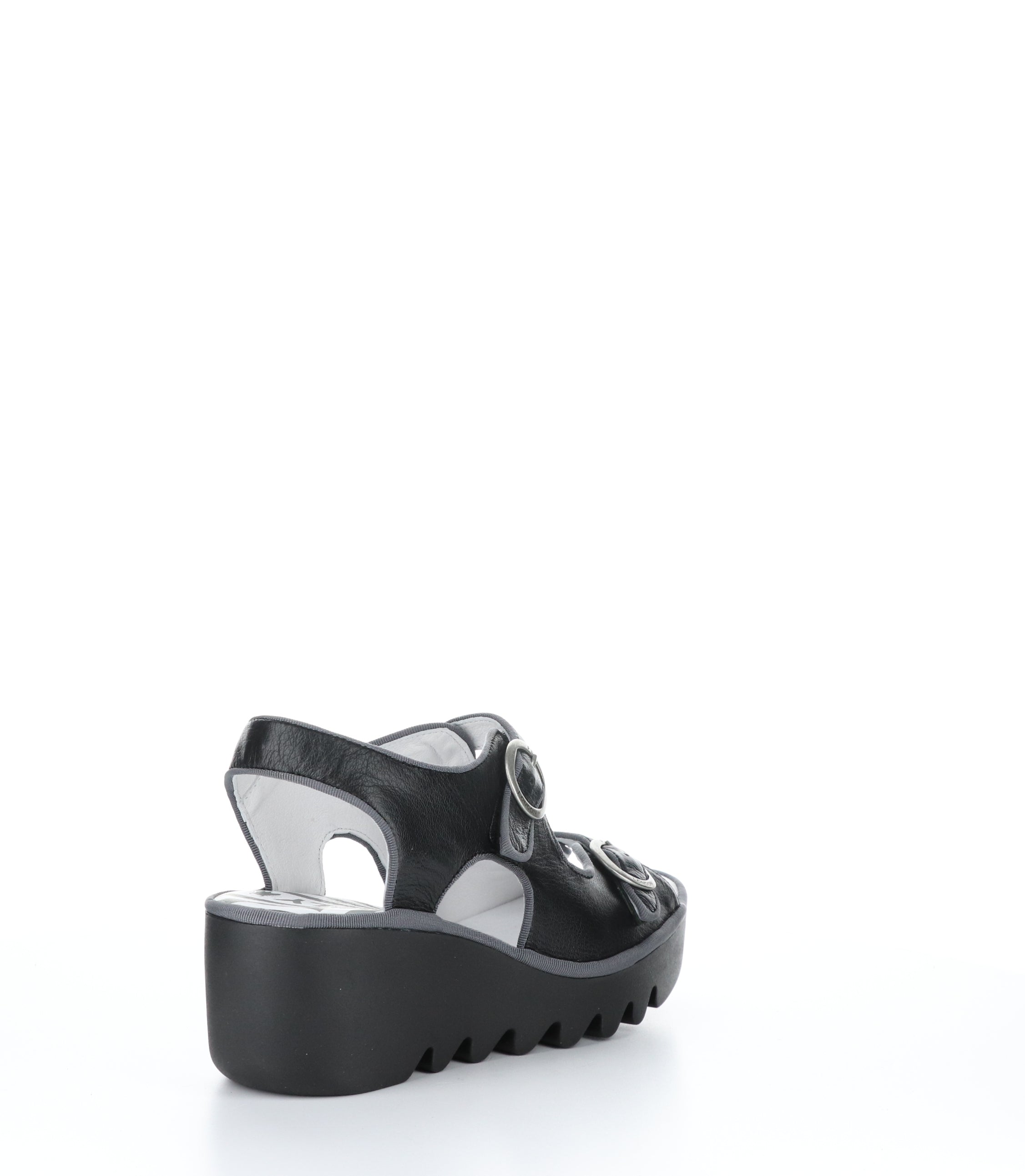 BARA355FLY BLACK Wedge Sandals - Best Price, Buy Online Now!