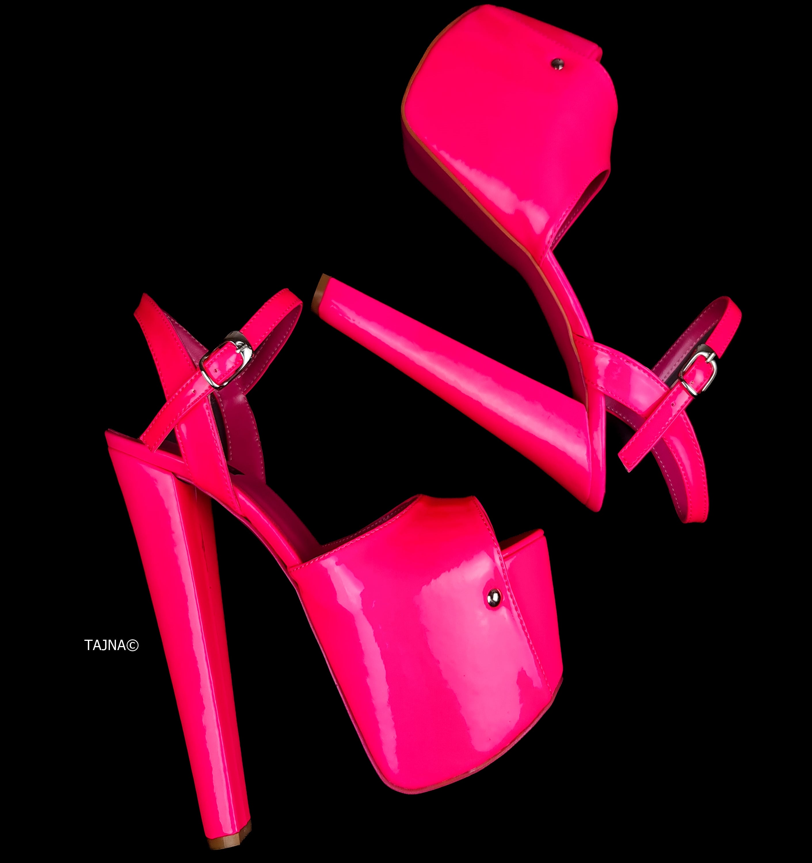 Barbie Pink Neon Chunky Sandals