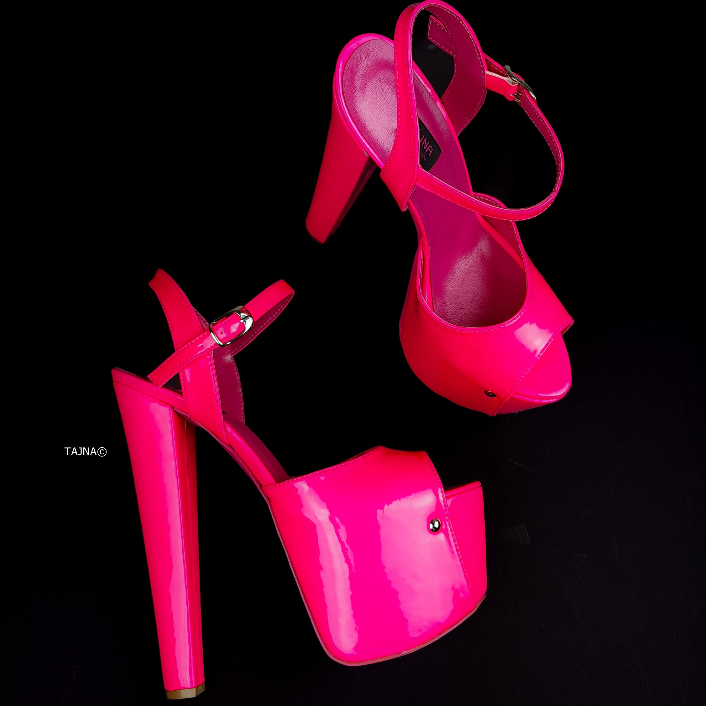 Barbie Pink Neon Chunky Sandals