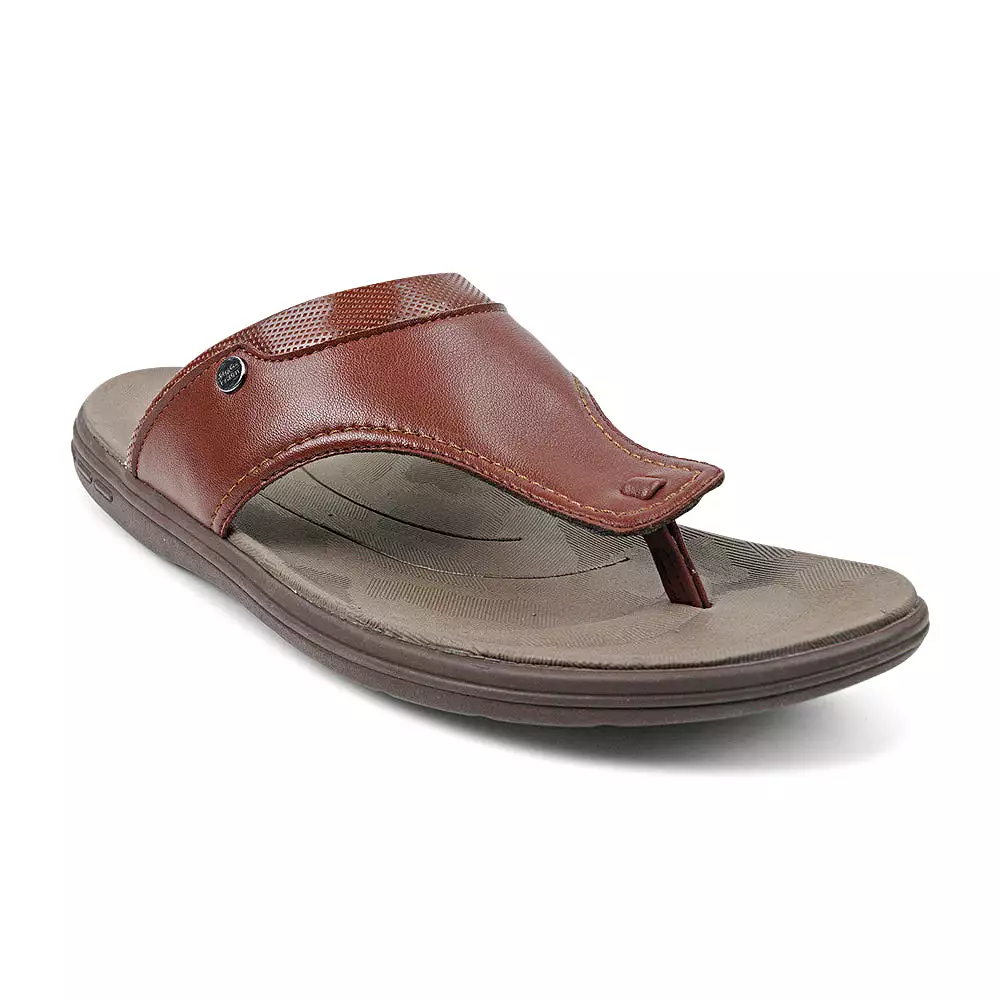 Bata Comfit Natural Toe-Post Men's Sandal with Flexibility