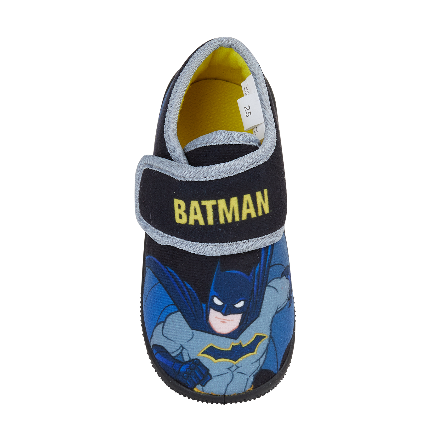 Batman Slippers Boys Blue Children DC Comics 7-12