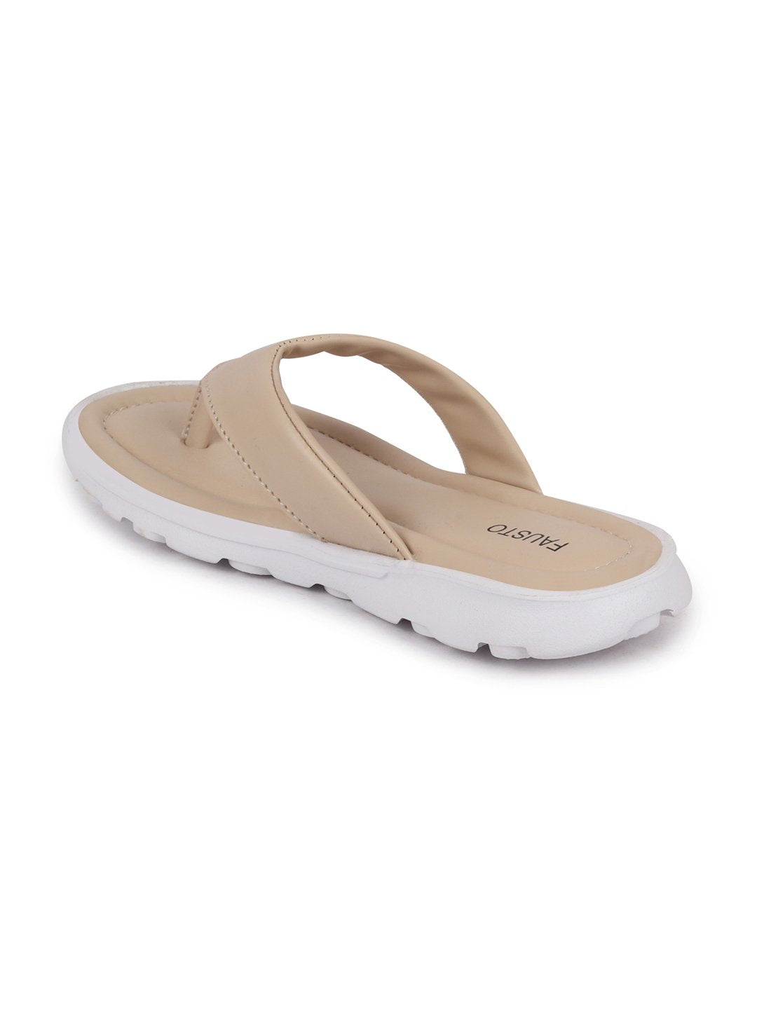 Beige Women's Slippers & Flip Flops