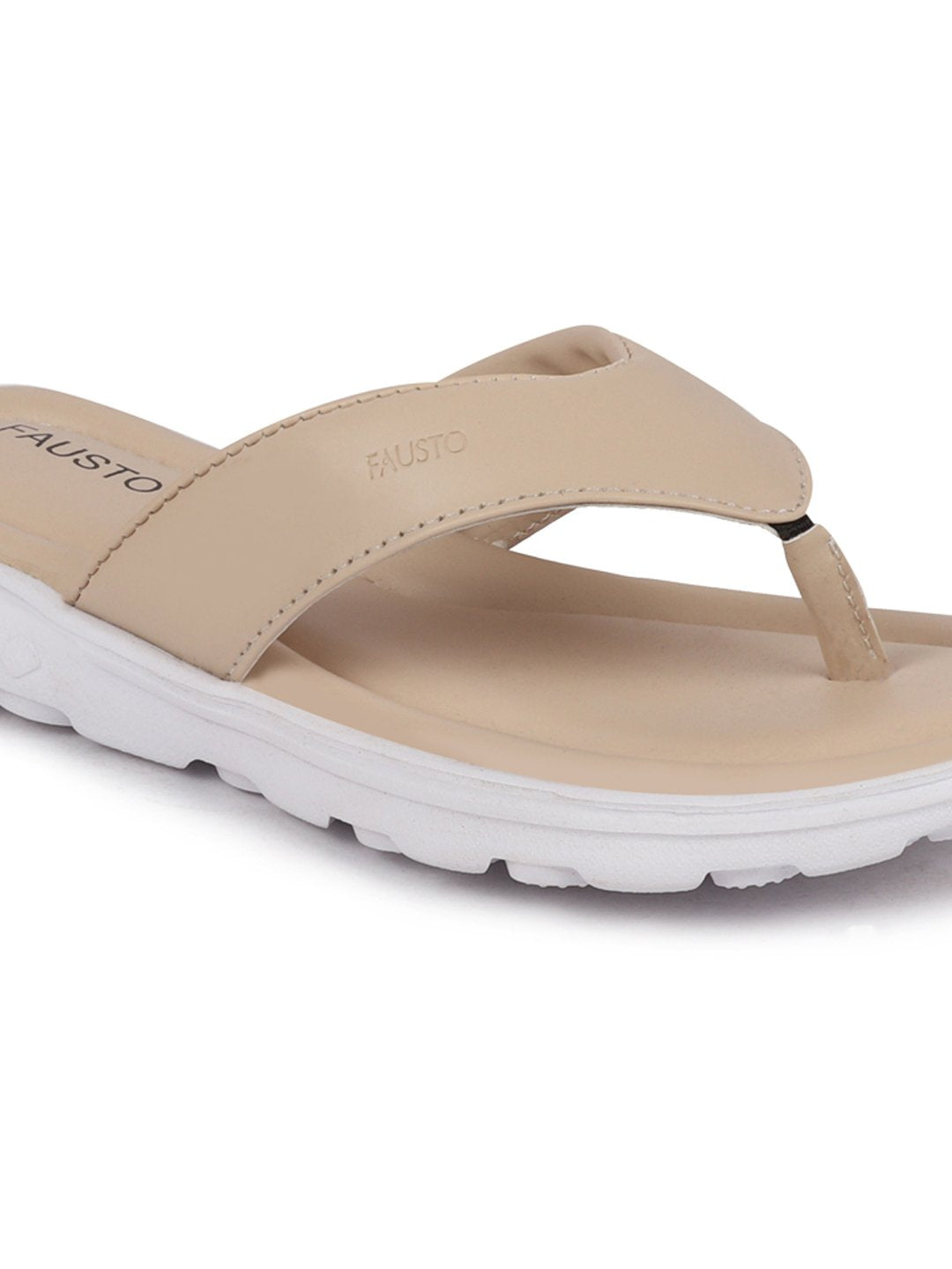 Beige Women's Slippers & Flip Flops