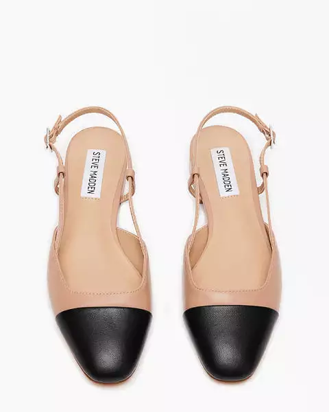 Belinda Leather Flats - Tan Color