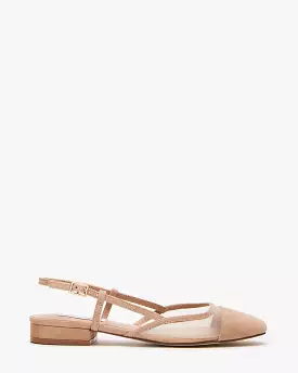 belinda suede mesh tan