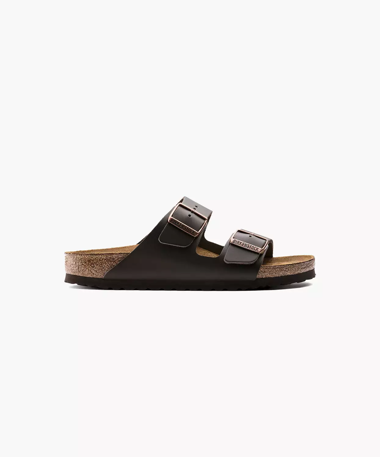 Birkenstock Arizona Leather Sandals Dark Brown