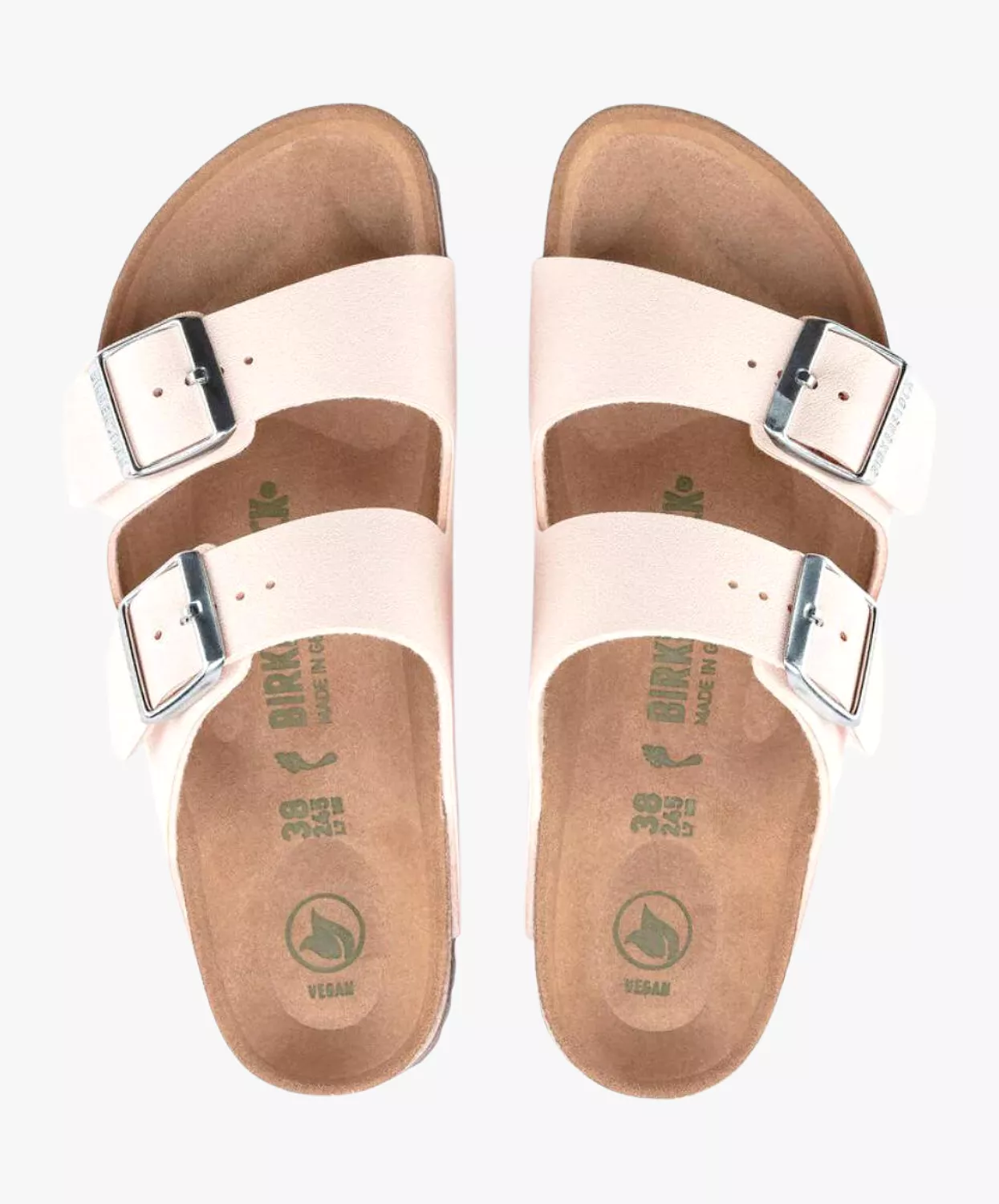 Birkenstock Arizona Vegan Sandals Earthy Light Rose