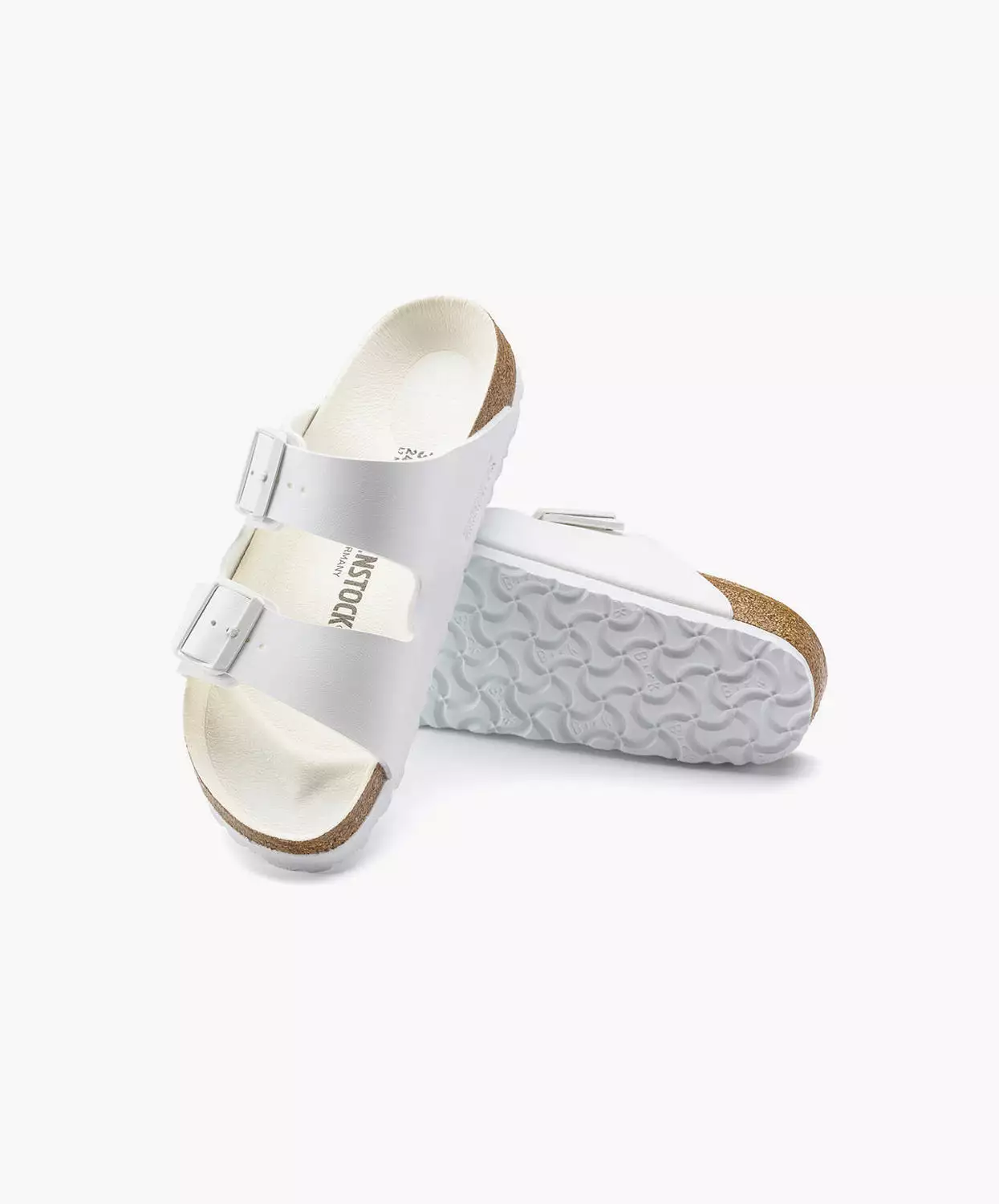 Birkenstock Arizona White Sandals