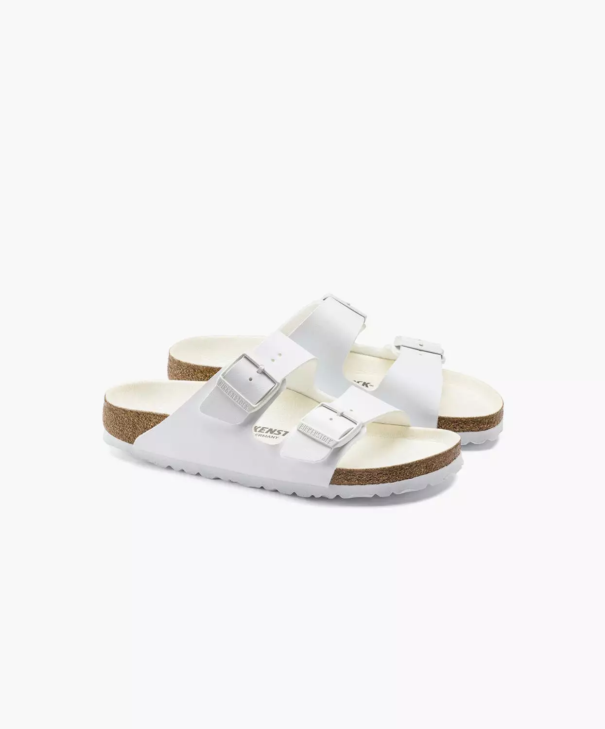 Birkenstock Arizona White Sandals