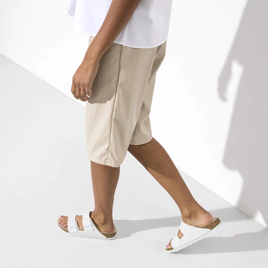 Birkenstock Arizona White Sandals