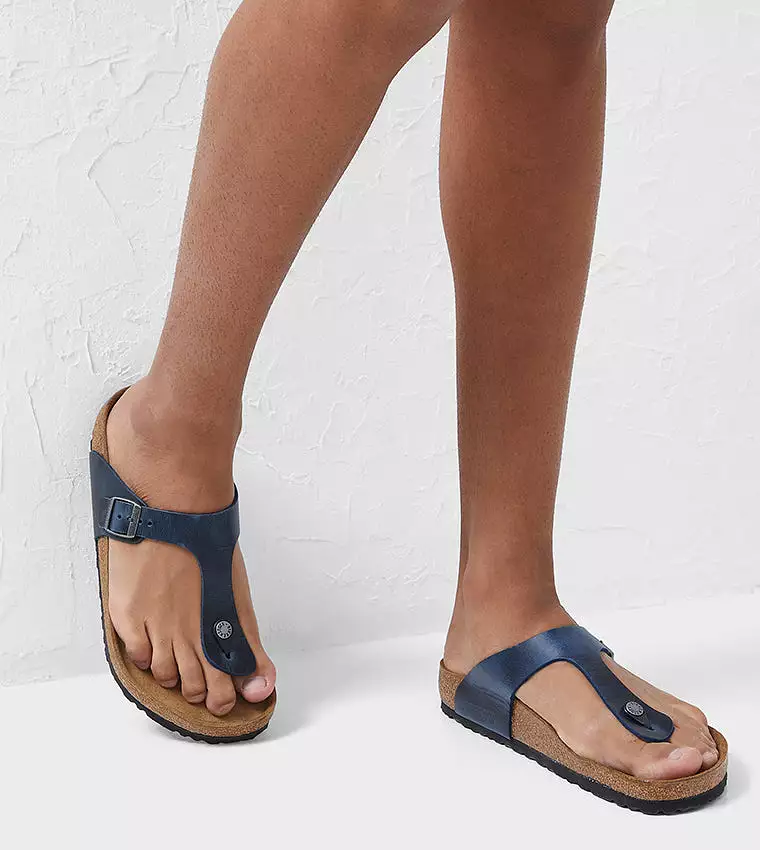 Birkenstock Gizeh Blue Sandals