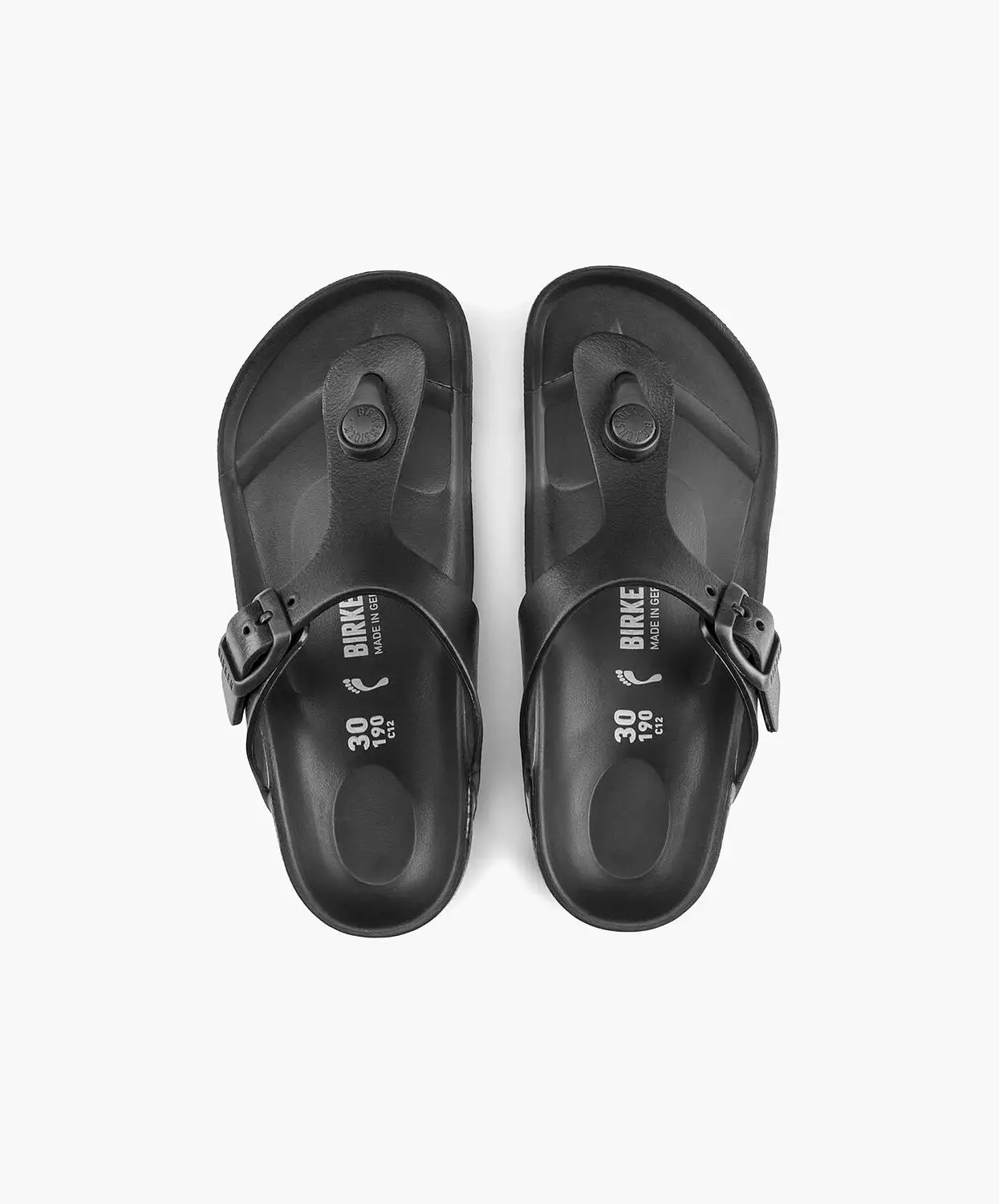 Birkenstock Gizeh EVA Black Sandals for Kids