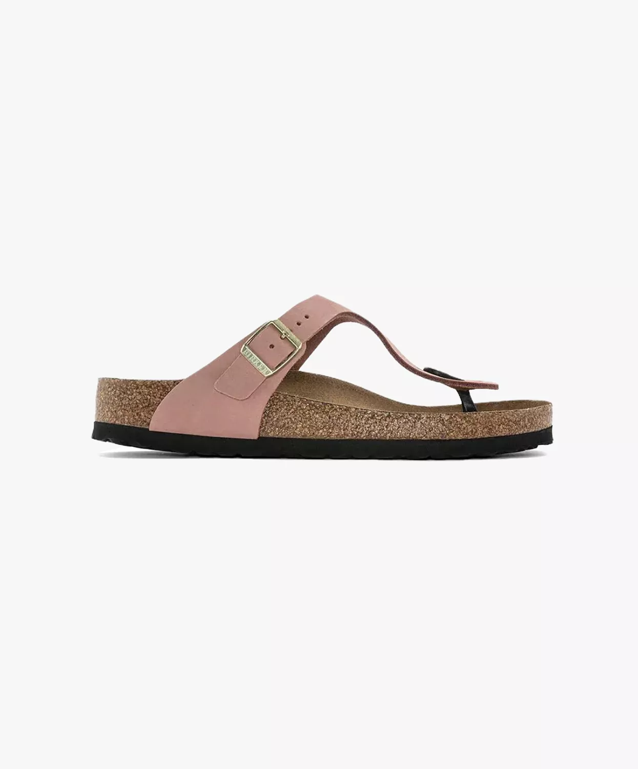 Birkenstock Gizeh Nubuck Leather Sandals - Old Rose SFB