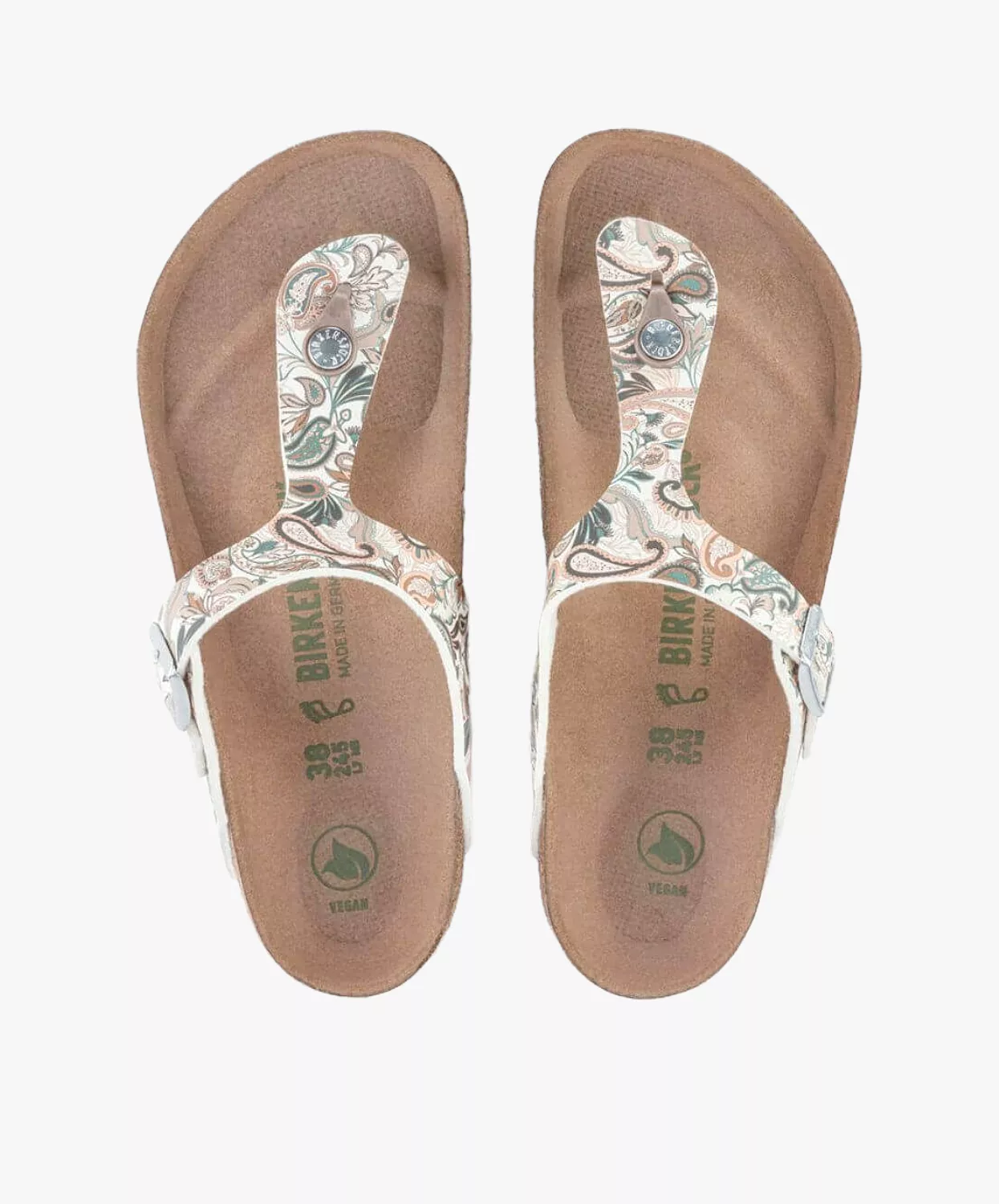 Birkenstock Gizeh Paisley Light Rose/Multicolour Sandals