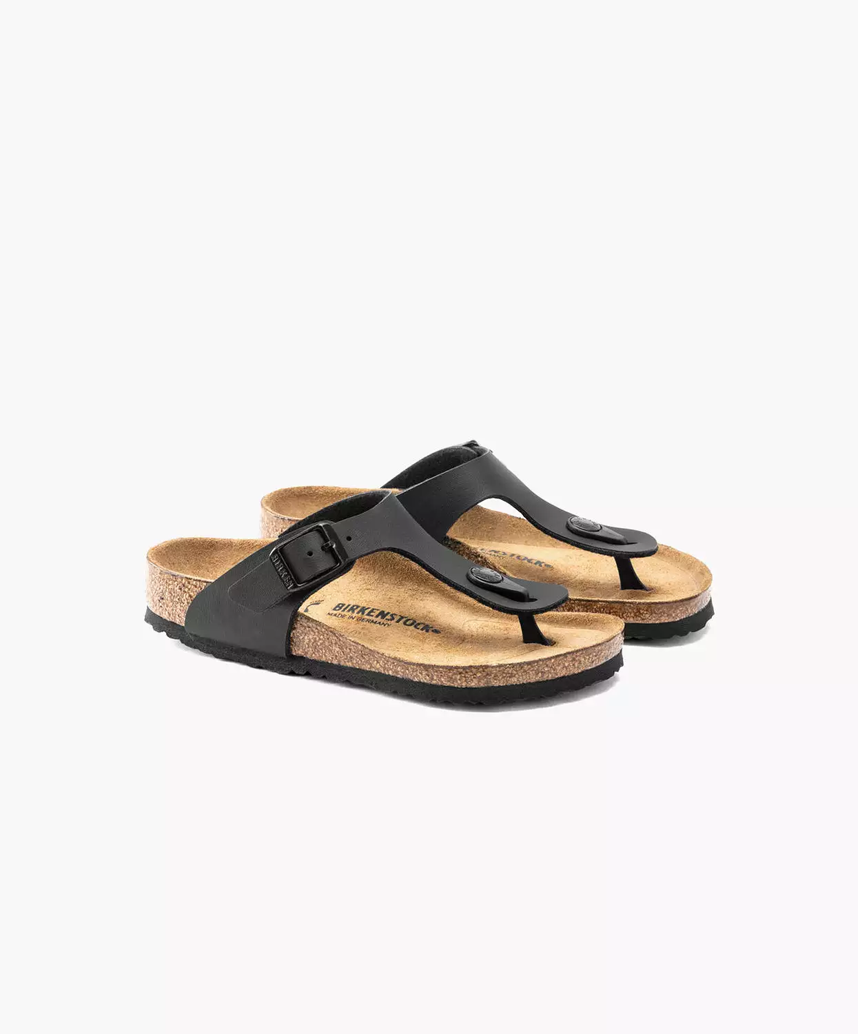 Birkenstock Kids Gizeh Birko-Flor Black Sandals - Top Result: Birkenstock Kids Gizeh Sandals, Black - Birko-Flor Material