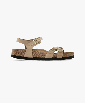 Birkenstock Kumba Sandals - Nubuck Leather - Soft Footbed - Sandcastle