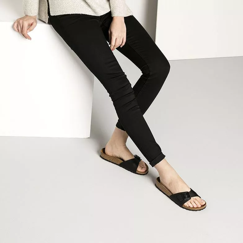 Birkenstock Madrid Black Sandals