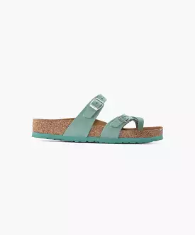 Birkenstock Mayari Beryl Nubuck Leather Soft Footbed Sandals