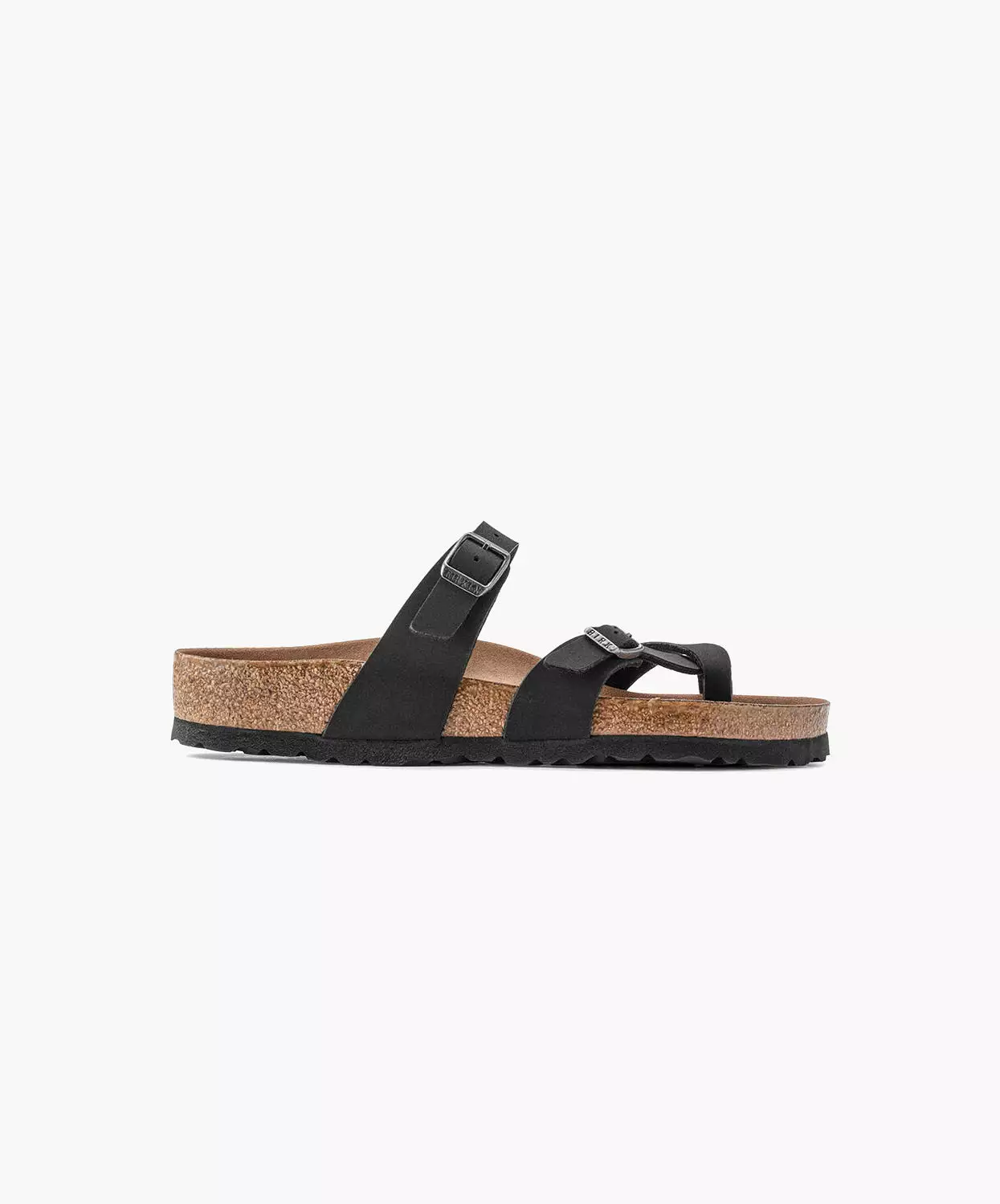 Birkenstock Mayari Birkibuc Earthy Black Vegan Sandals