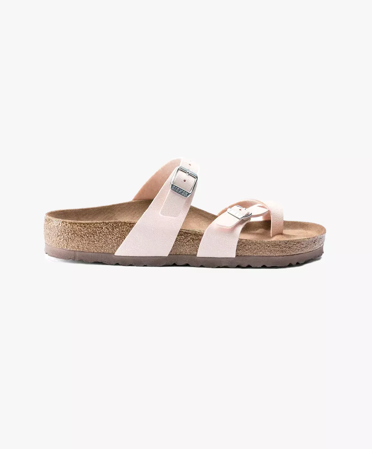 Birkenstock Mayari BirkiBuc Rose Vegan Sandals