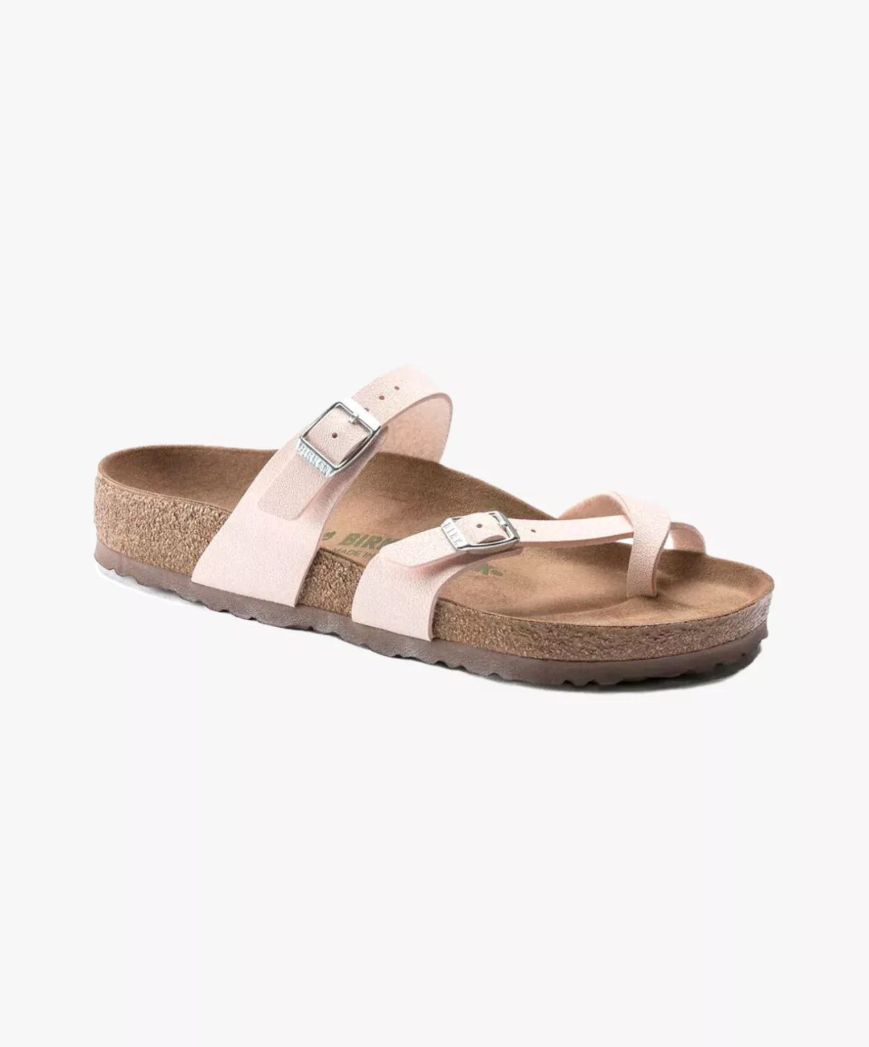 Birkenstock Mayari BirkiBuc Rose Vegan Sandals