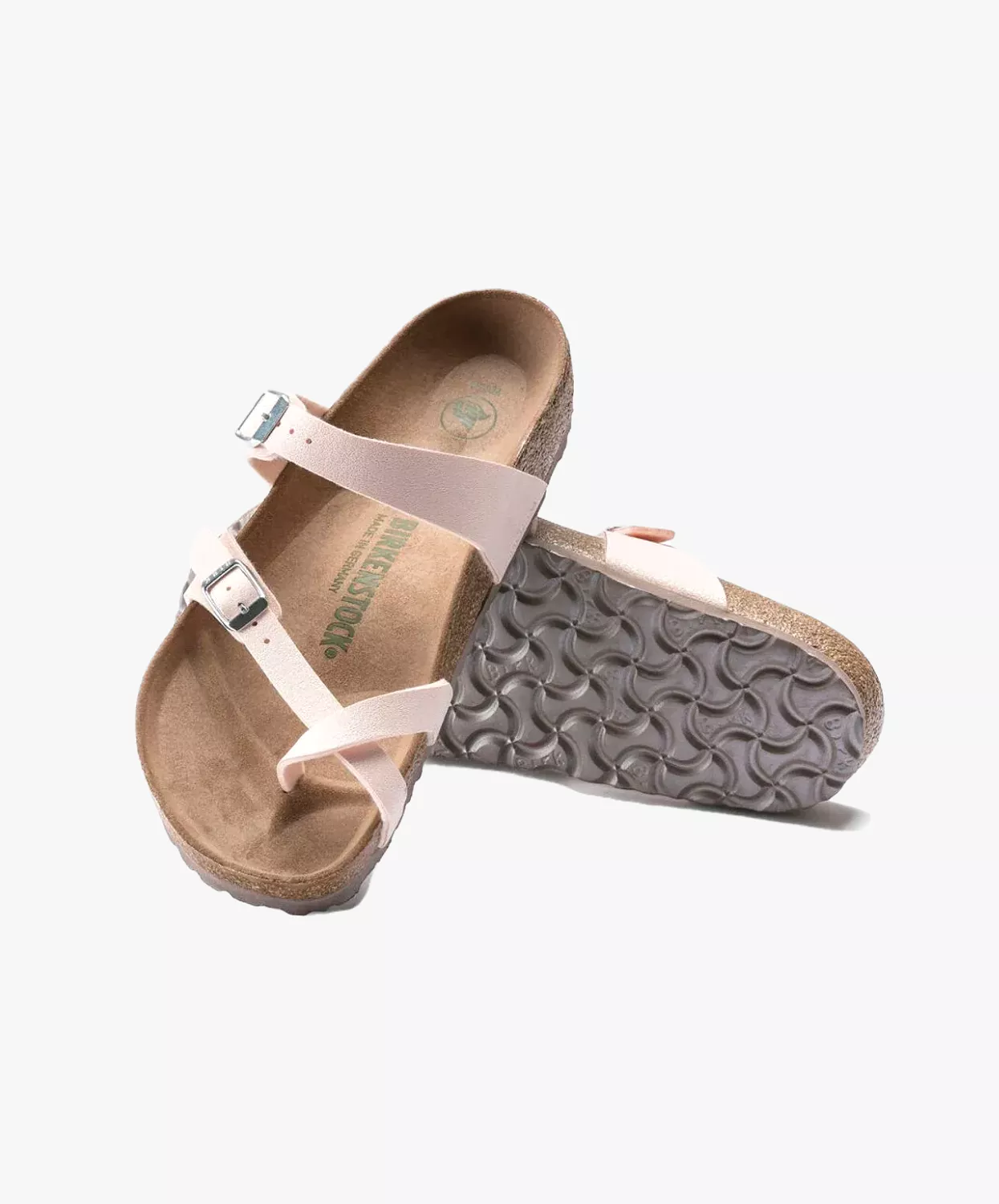 Birkenstock Mayari BirkiBuc Rose Vegan Sandals