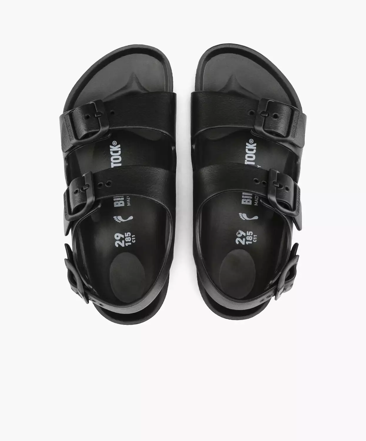 Birkenstock Milano EVA Black Sandals for Kids