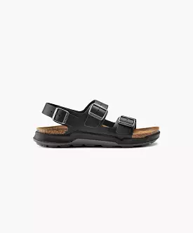 Birkenstock Milano Leather Black Sandals