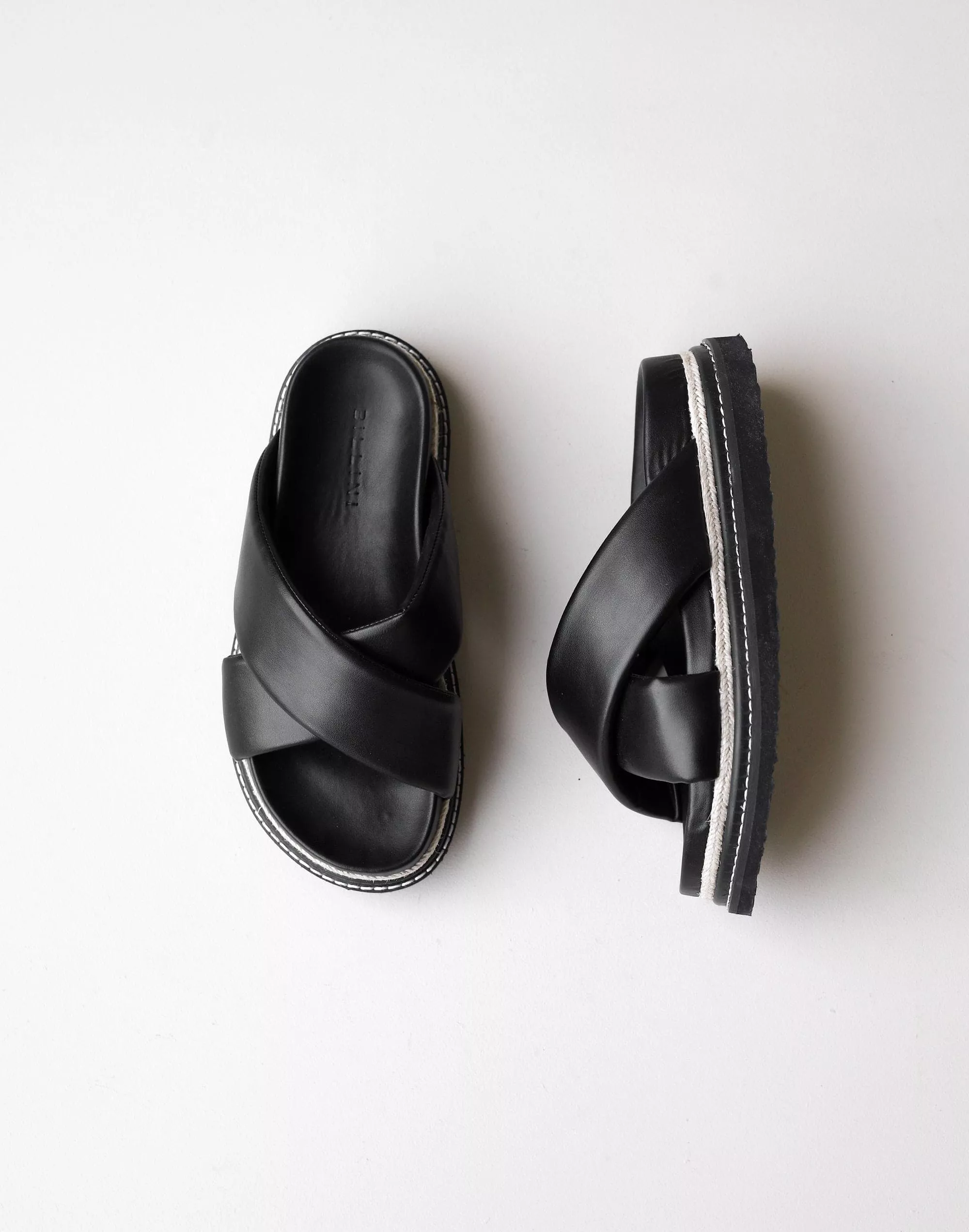 Black Arabel Slides - Billini