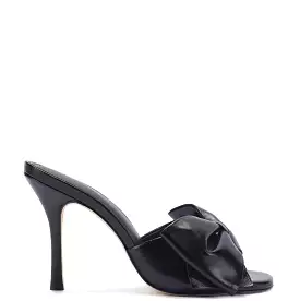 Black Leather Mules - Top Choice for Women's Footwear Online