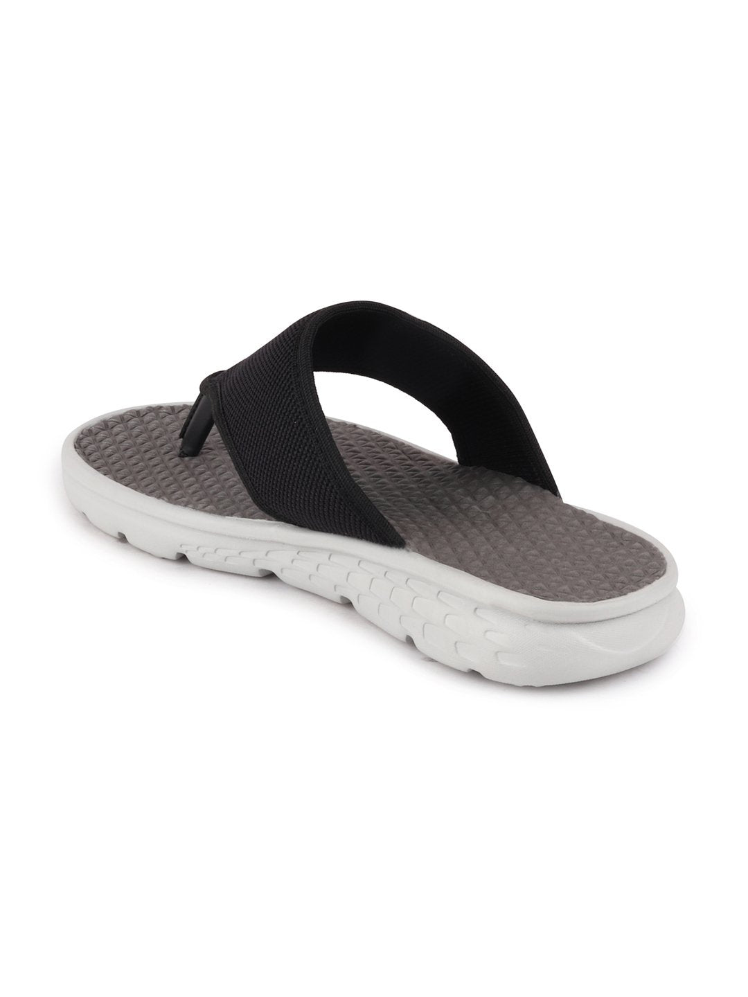 Black Men's Casual Slip-On Flip-Flops