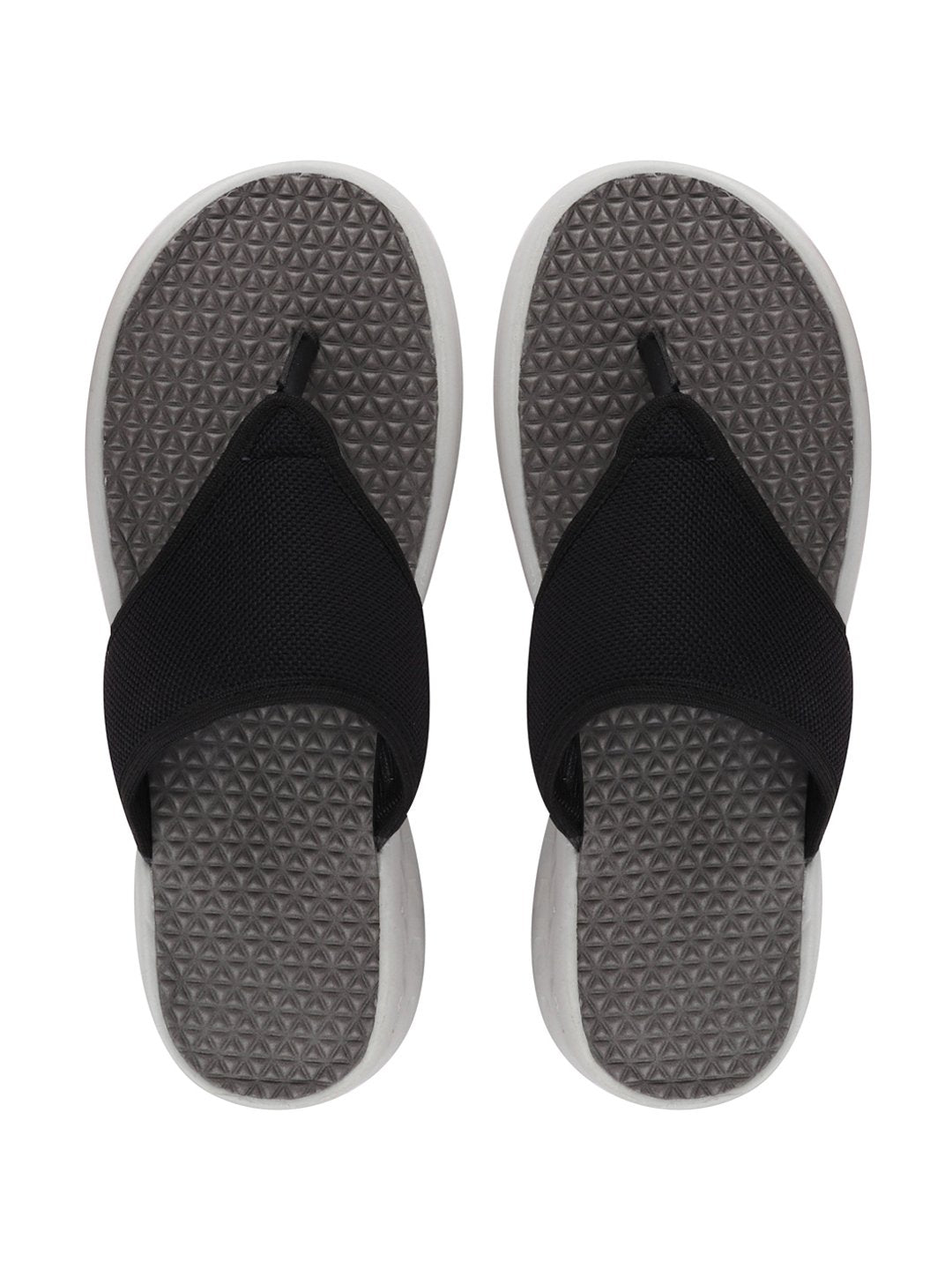 Black Men's Casual Slip-On Flip-Flops