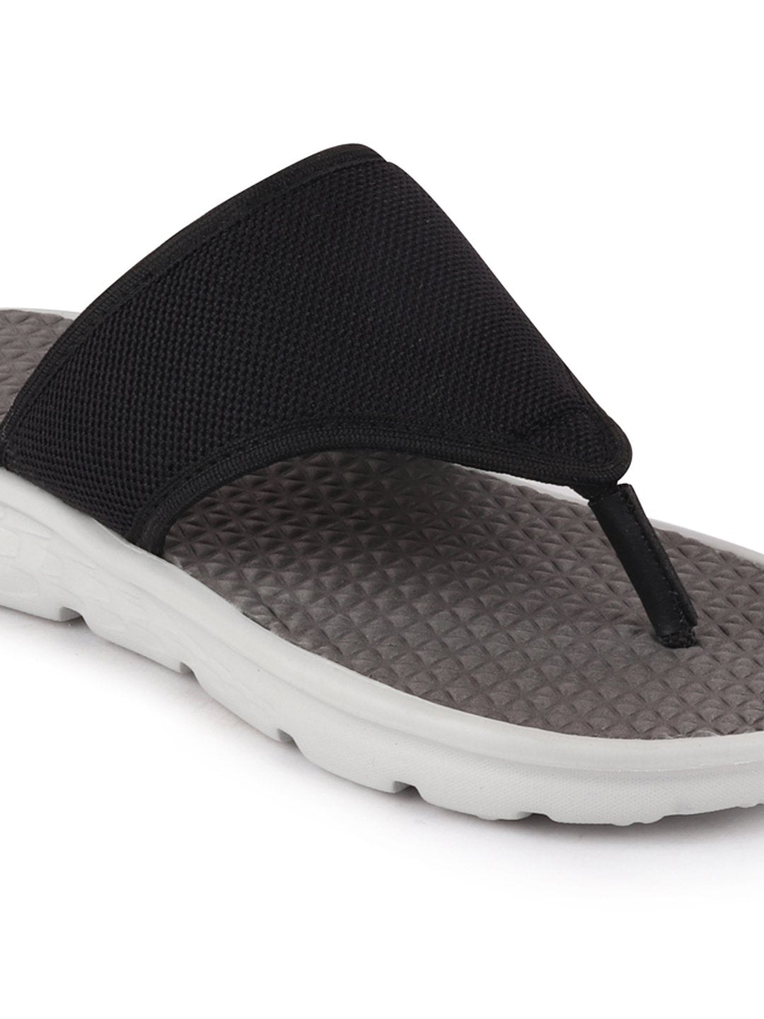 Black Men's Casual Slip-On Flip-Flops