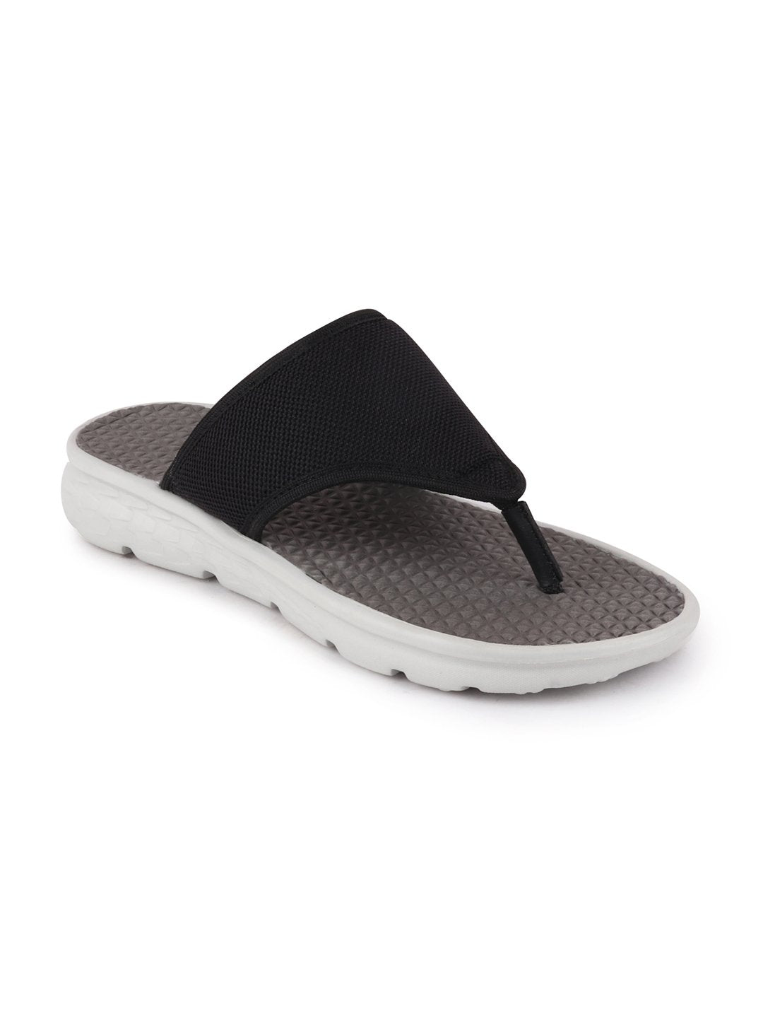 Black Men's Casual Slip-On Flip-Flops