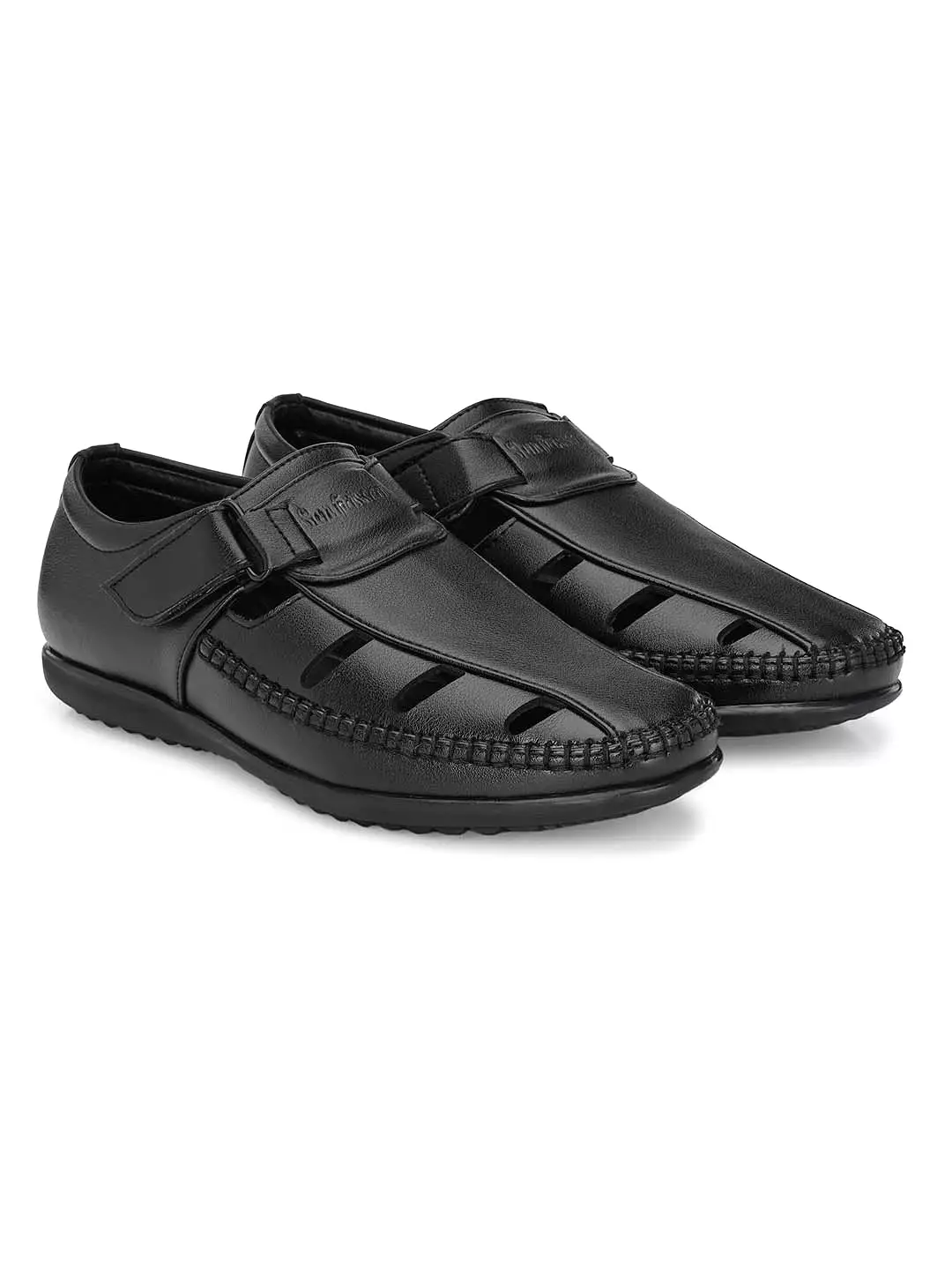 Black Pashto Sandals