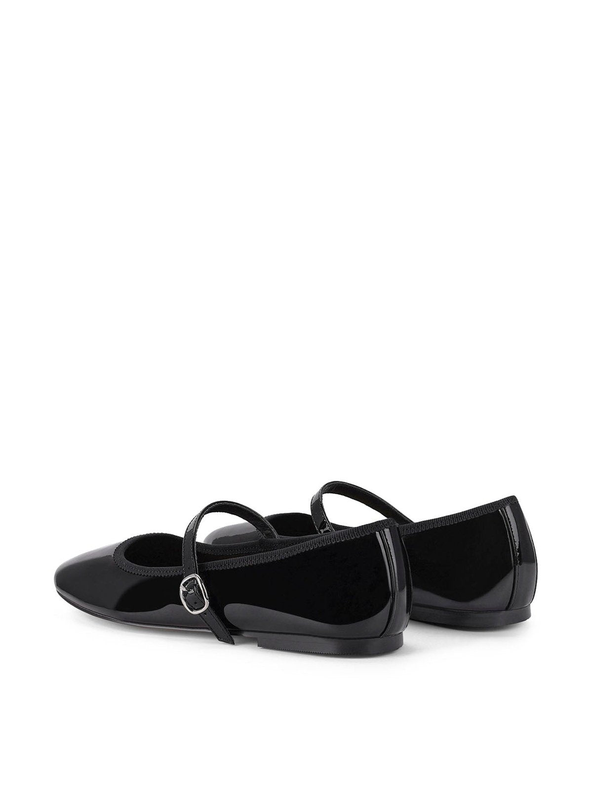 Black Patent Bailey Flats