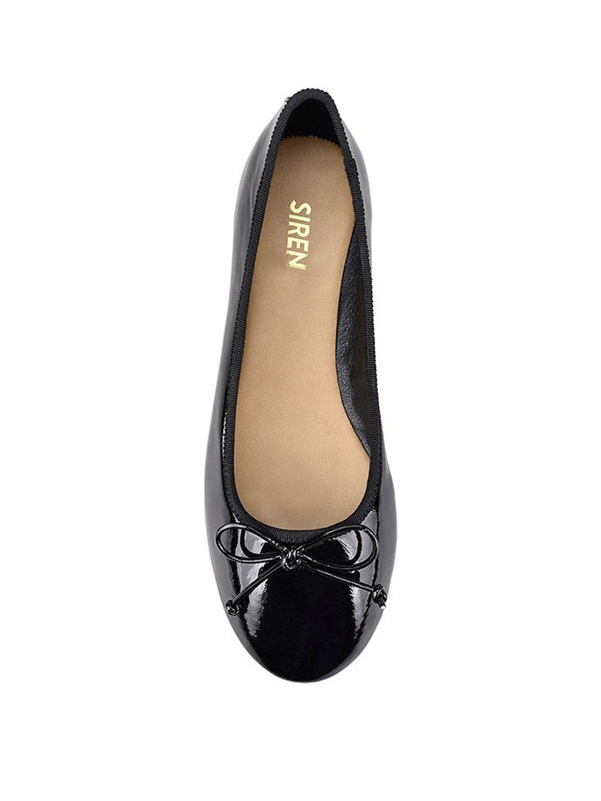 Black Patent Leather Ballet Flats