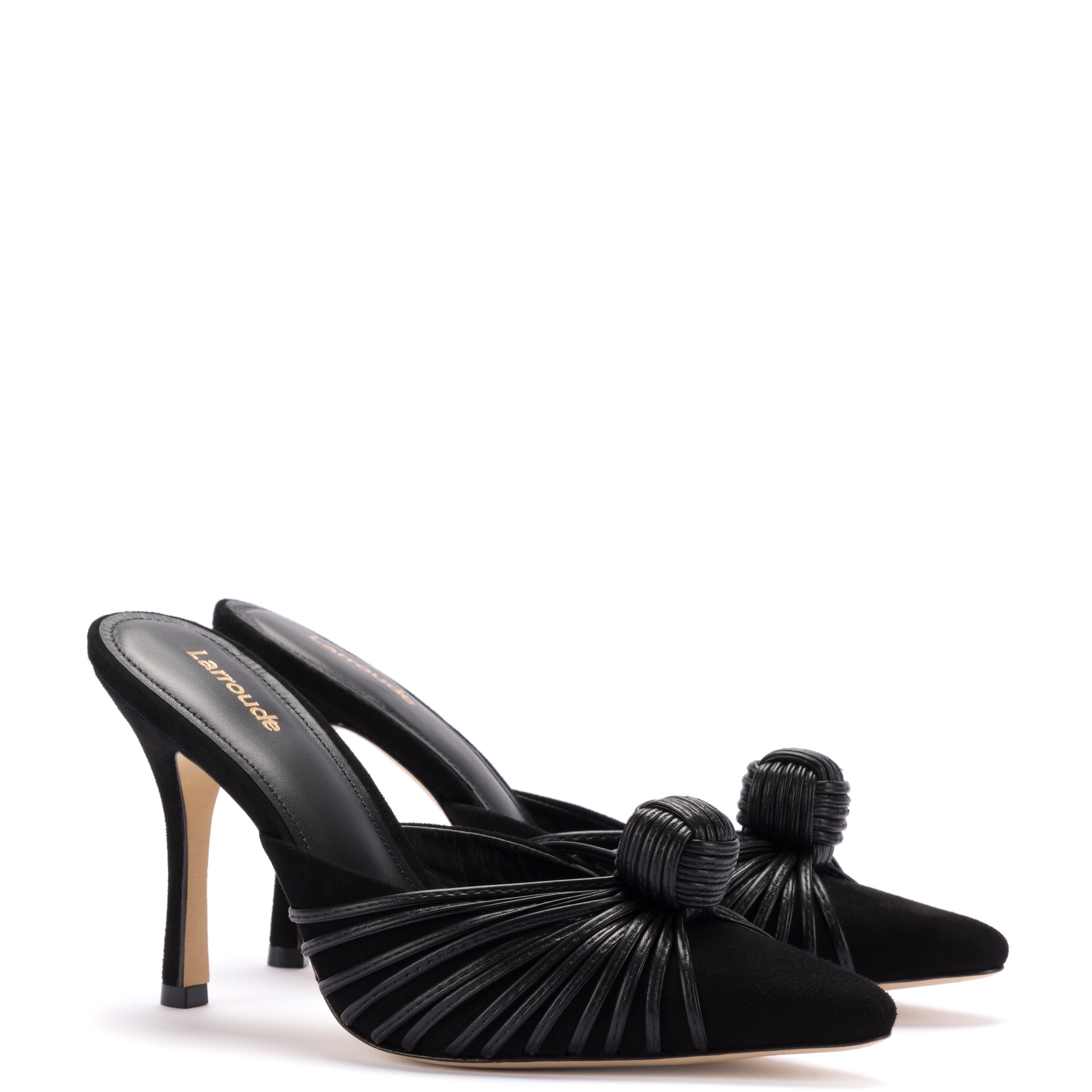 Black Suede Valerie Pump for Women